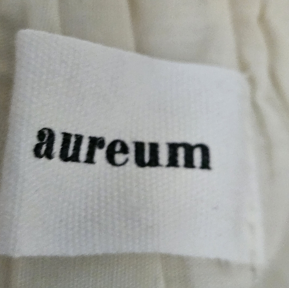 AUREUM Patchwork Embroidered Midi Dress In Cream Multi In Green - Picture 3 of 6